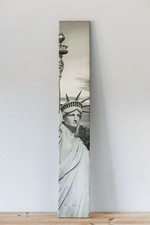 Tableau Impression sur Toile Statue de la Liberté USA New York Noir et Blanc