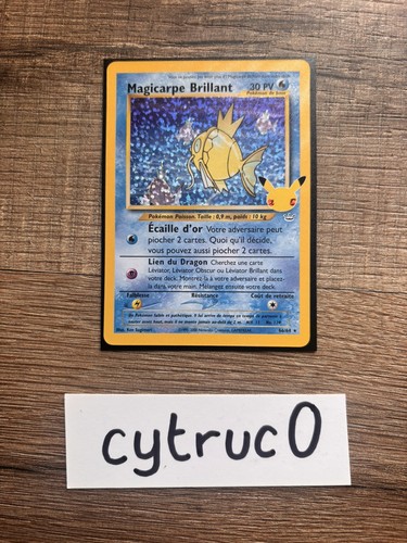 Carte pokémon magicarpe - carte,