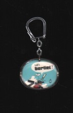 PORTE-CLÉ . JIDEHEM / STARTER . PUB BERLIET . ANNEES 60' . ( PC 13 ) .