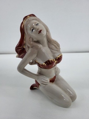 Figurine baigneuse pin sexy - figurine, pin-up