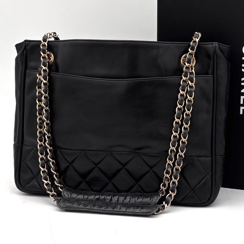 Sac fourre tout vintage chanel - sac,