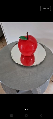 Bac glaçons pomme - à, rouge