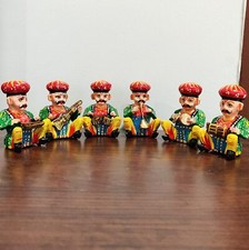 En Bois Poupée Set Rajasthan