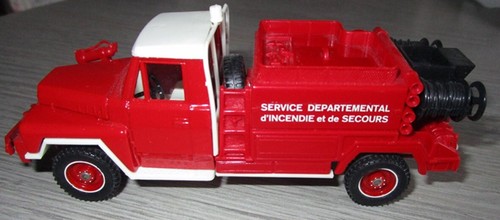 Camion pompier citerne - de,