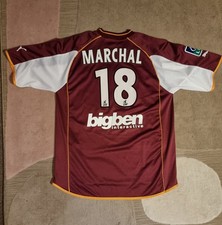 Maillot domicile du FC Metz saison 2002/2003 préparé/porté pour Sylvain Marchal