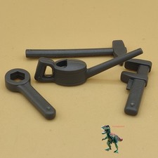 Playmobil outils couleur gris-huile-atelier mécanicien-machiniste de train