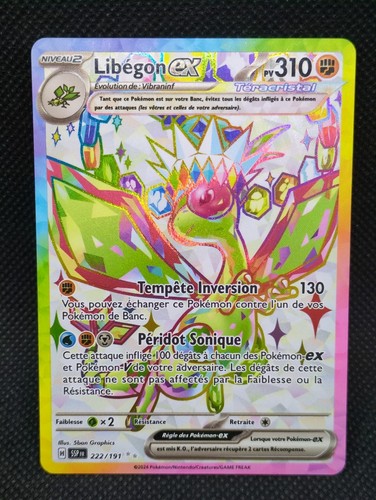 Carte pokemon libegon - carte, ex