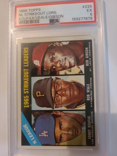 1966 topps league leaders - -,