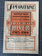 Catalogue 1913 :SAMARITAINE