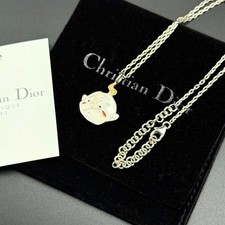 Collier Christian Dior motif