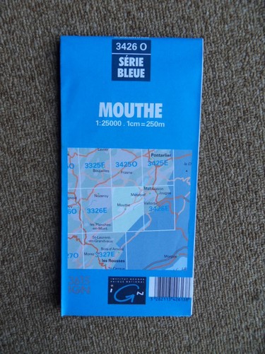 524 carte ign - 524-,