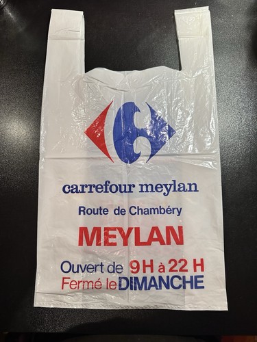 Rare ancien sac - , plastique
