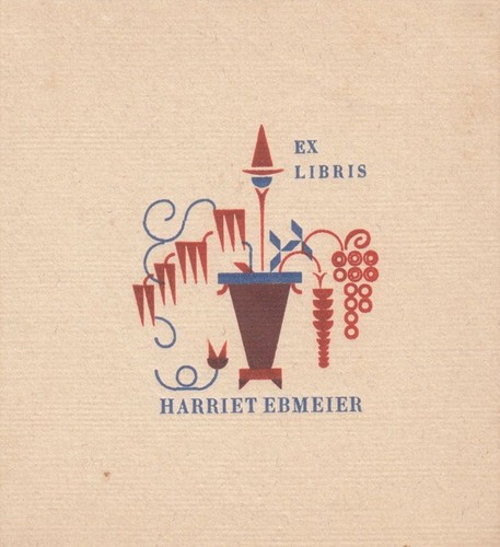 Exlibris bookplate klischee - exlibris,