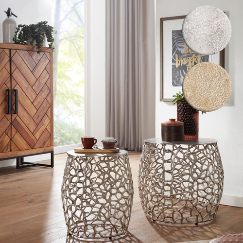 Finebuy table appoint lot - table,