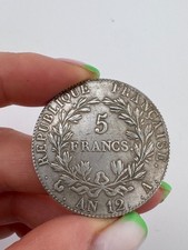 5 Francs France Coin Napoleon