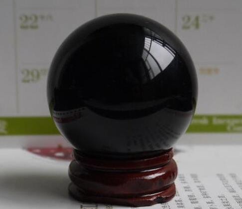 Boule cristal obsidienne - boule,