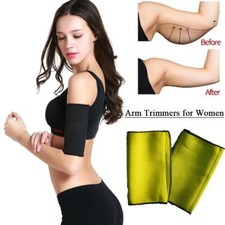 Arm Trimmers Pair Weight Loss Slimmer Wraps  Men & Women Size S2XL=
