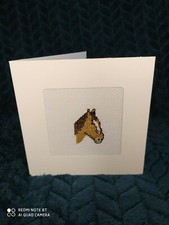 Jolie carte tête de cheval