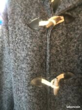 duffle-coat pure laine maille