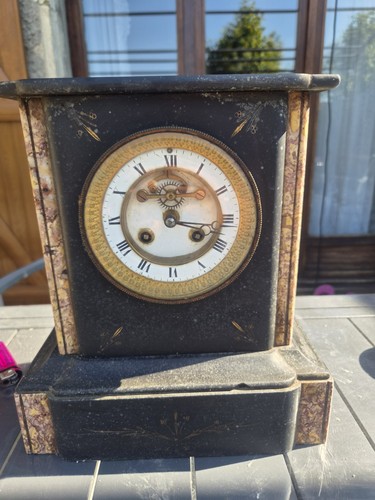Horloge cheminée - horloge, de