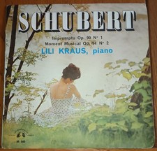 SCHUBERT - IMPROMPTU OP. 90