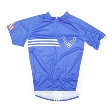 Jersey Cyclisme Bleu & Blanc