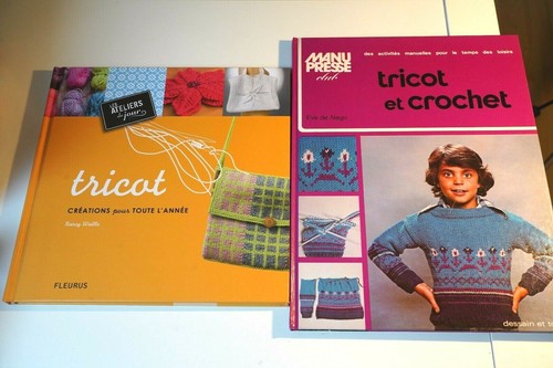 Lot livres tricot - livres,