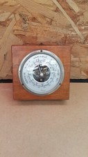 Ancien Baromètre MAXANT Bois + Contour Métal Vintage #B070
