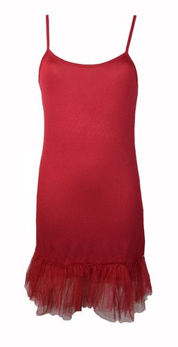 Fond robe bas tulle - de,