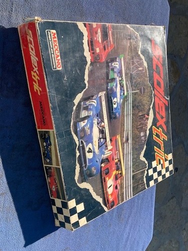 Circuit scalextric meccano - .,