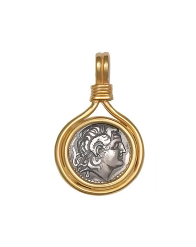 Pendentif pièce monnaie - pendentif,