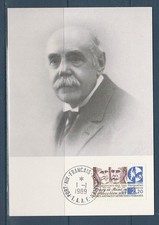 TAAF FSAT carte Henry et René Bossière Port aux F Kerguelen  num 147 de 1989