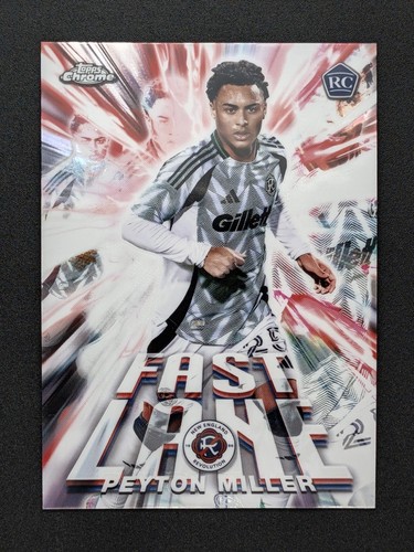 2025 topps chrome mls - chrome, peyton