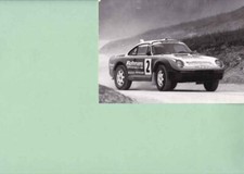 photo de presse / press photo original Porsche 959 Rothmans 1986