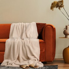 Paco Home Couverture polaire Plaid Polaire Couverture Jeté Lavable  