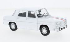 Renault 8 / R8 Gordini blanche de 1964 au 1/24 de IXO WhiteBox WB124206