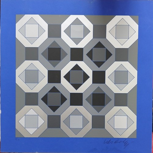 Victor vasarely sérigraphie - victor, :