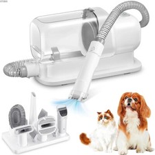 Aspirateur Toilettage Chien Kit Brosse Collecteur Poil Silencieux Compact Animal