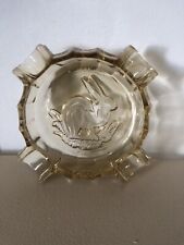 Cendrier Art Déco Verre