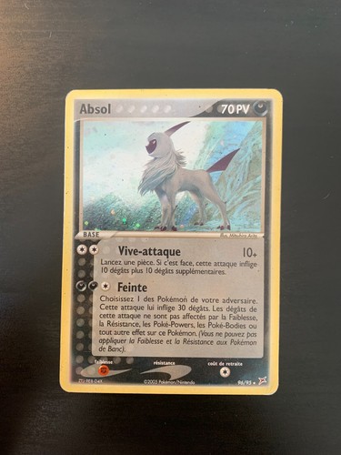 Carte pokémon absol - pokémon, 96/95