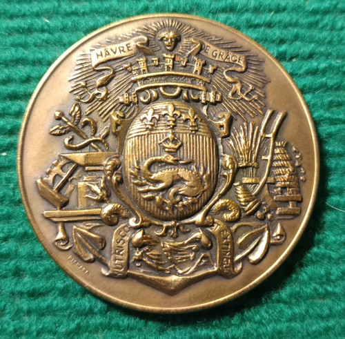 Médaille bronze caisse - médaille,