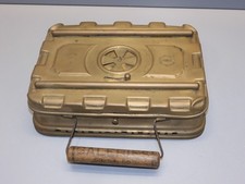 -ANCIENNE CHAUFFERETTE LAITON GIRODON & Cie VILLEURBANNE LYON JUS de GRENIER   D