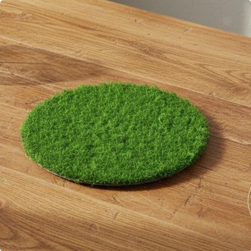 Tapis rond gazon artificiel - rond,