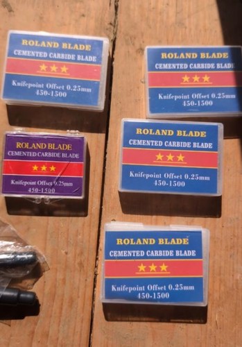 Lot lames plotter roland - lames,