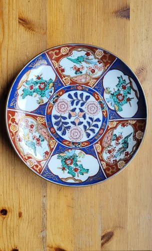 Assiette porcelaine imari - en,