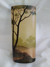 Vase Legras signé  à décor Lacustre de 16,5 cm de hauteur