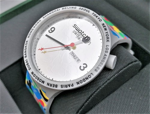 Swatch bape tokyo gris multi - tokyo,