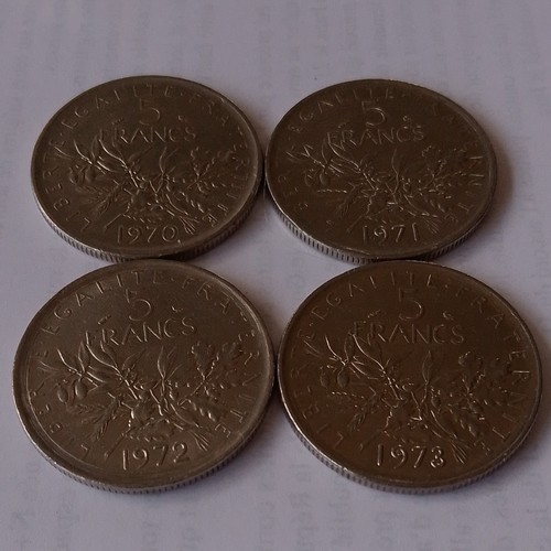 Lot pièces france - pièces, 5f