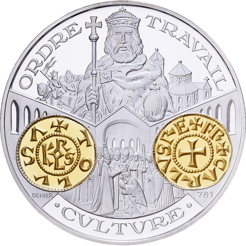 France médaille histoire - france,,