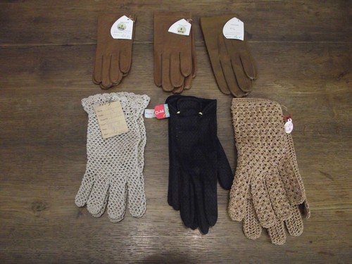 Lot paires gants - de, 6